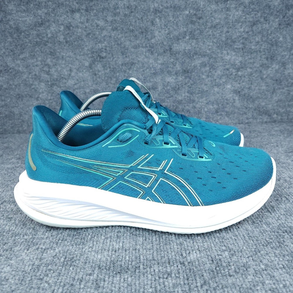 ASICS Gel-Cumulus 26 Running Shoes Womens Size 12 Teal Green PureGEL 1012B599 - Picture 2 of 16